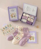 Geschenkbox mit Peter-Hase-Socken